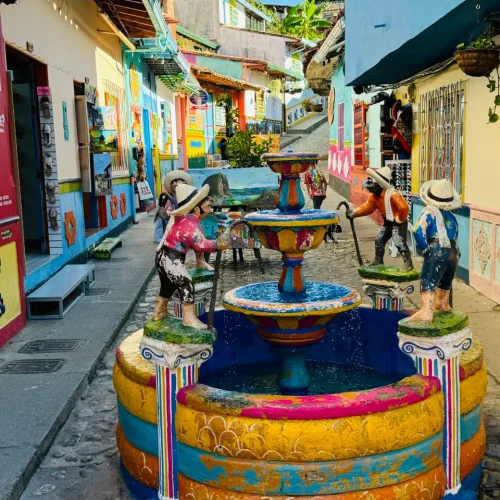 Calle del recuerdo Guatape